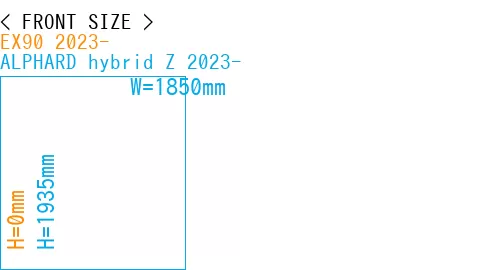 #EX90 2023- + ALPHARD hybrid Z 2023-